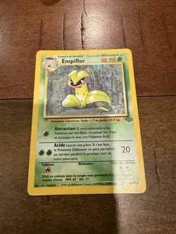 Victreebell Empiflor FRENCH 14/64 - HOLO RARE - POKEMON JUNGLE TCG BOOSTER CARD - Image 1