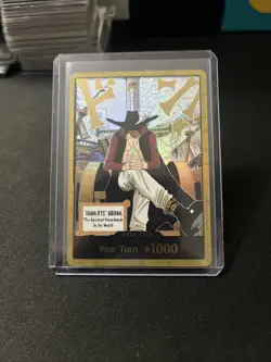 ONE PIECE Card Game Hawk-Eye Mihawk Gold Don!! 🔥 - Image 1
