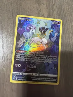 Pokemon TCG Mew Crown Zenith Galarian Gallery Holo Rare Card GG10/GG70 NM - Image 1