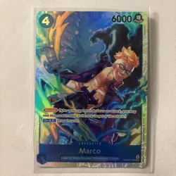 Marco PRB02-008 SR One Piece Card Game English Version Near Mint - Image 1