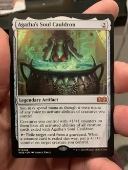 Agatha's Soul Cauldron Wilds of Eldraine, Magic: The Gathering - Image 1