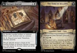 Tarrian's Journal // The Tomb of Aclazotz - Foil Extended Art LCI LP MTG - Image 1