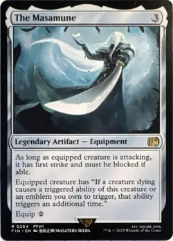 The Masamune 264 Rare FINAL FANTASY Magic: The Gathering Near Mint - Image 1