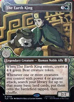 Wizards of the Coast MTG The Earth King TLA 0344 Regular EN 2025 - Image 1
