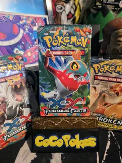 2014 Pokemon XY Furious Fists Booster Pack Sealed* *Hawlucha - Image 1