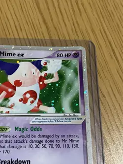 Pokemon TCG Mr. Mime ex 110/112 FireRed & LeafGreen Holo (LP-MP) - Image 5