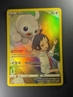 Pokemon TCG Castform Lost Origin Trainer Gallery TG11/TG30 Holo Ultra Rare NM - Image 1