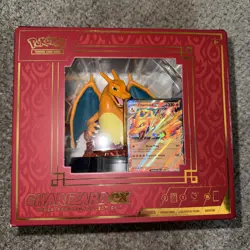 Pokemon Charizard EX Super Premium Collection – Sealed Box – 10 Booster Packs! - Image 1