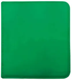 ULTRA PRO Binder 12 pocket Zippered PRO Binder Holds 480 Cards GREEN NEW - Image 2