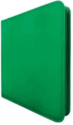 ULTRA PRO Binder 12 pocket Zippered PRO Binder Holds 480 Cards GREEN NEW - Image 4