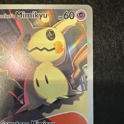 Pokemon Team Rocket's Mimikyu Holo Rare 238/217 SV 151 Basic 60 HP English - Image 3