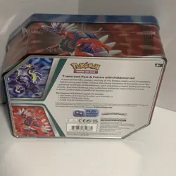 Pokemon TCG: Paldea Legends - Miraidon ex Window Tin - SEALED - Image 2