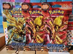 Pokemon XY Steam Siege Sleeved Booster Pack Factory Sealed - Image 1