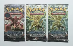 3x SEALED XY Steam Siege Booster Packs Pokemon TCG - Image 2
