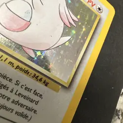 1999 Pokemon FRENCH 1st Edition Base Set Leveinard-Chansey Holo 3/102 MP - Image 4