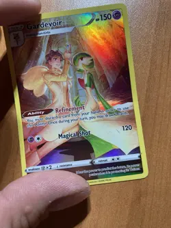 Pokemon Sword Shield Silver Tempest Gardevoir TG05/TG30 Trainer Gallery DAMAGED - Image 2