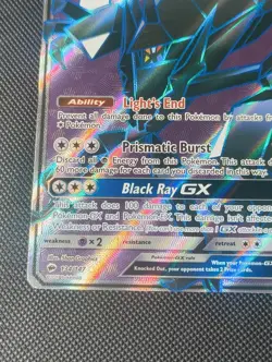 Pokemon Sun & Moon Full Art - Burning Shadows 134/147 Necrozma GX - Image 5