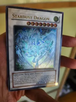 Yu-Gi-Oh!-Stardust Dragon- Ultimate Rare-TDGS-EN040 NM - Image 1