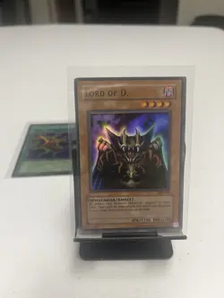 YUGIOH LORD OF D. FLUTE OF SUMMONING DRAGON SUPER RARE SET SDK-041 LP - Image 3