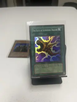 YUGIOH LORD OF D. FLUTE OF SUMMONING DRAGON SUPER RARE SET SDK-041 LP - Image 4