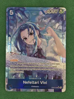 Nefeltari Vivi EB03-024 Alt Art SR Extra Booster: One Piece Heroines English - Image 1