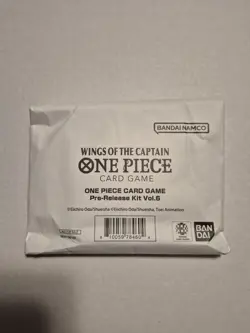 ONE PIECE TCG PRE-RELEASE KIT VOL. 6 WINGS OF THE CAPTAIN Sealed - Image 1