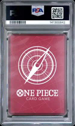 ONE PIECE 2025 MONKEY D. LUFFY BLACK & WHITE ALT ART ST21 EN #001 GEM MT PSA 10 - Image 2