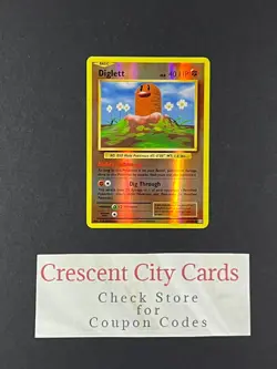 Diglett REVERSE HOLO 55/108 Pokemon TCG XY Evolutions Card NM - Image 1