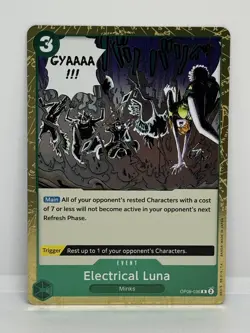 Electrical Luna - OP08-036 - Two Legends Foil One Piece - NM - Image 1