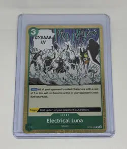 Electrical Luna - OP08-036 - Two Legends Foil One Piece - NM - Image 3