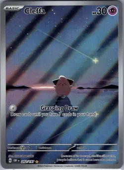 Cleffa 202/197 SV03: Obsidian Flames - Pokemon Card - NM - Image 1