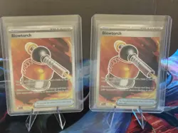 Pokemon Blowtorch Trainer Item Card Lot PFL Set 2 Cards English - Image 1