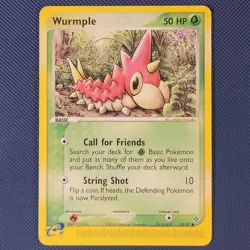 Wurmple 81/97 - EX Dragon - Common Pokemon Card - NM - Image 1