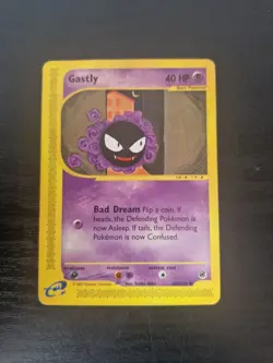 Gastly 109/165 Expedition Non Holo Pokemon Card - Image 1
