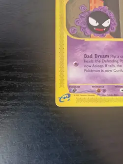 Gastly 109/165 Expedition Non Holo Pokemon Card - Image 5