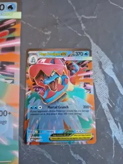 Mega Feraligatr EX MEP 036 Promo Holo Half Art Pokemon TCG Card MEP036 + Jumbo 2 - Image 3