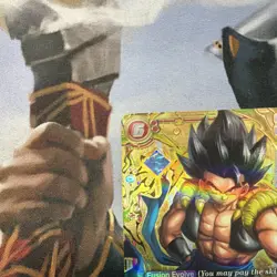 Bandai Dragon Ball Super Card Game Gogeta BR FB09-007 SR Serial Numbered Foil - Image 5