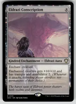 Eldrazi Conscription Rare Commander: Secrets of Strixhaven 131 MTG NM 2026 - Image 1