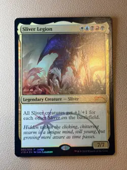 Sliver legion - English - Foil - MTG Judge promo NM - Image 1