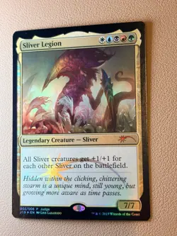 Sliver legion - English - Foil - MTG Judge promo NM - Image 2
