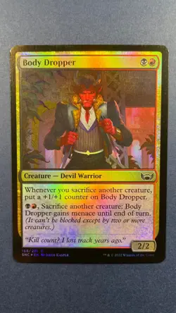 MTG Streets of New Capenna Body Dropper Foil 168/281 - Image 1
