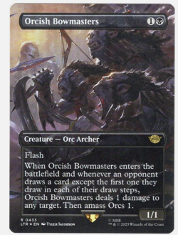 Orcish Bowmasters (Borderless) Universes Beyond: the Lord of the Rings: Tales of - Image 1