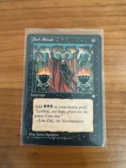 DARK RITUAL 8 C ICE AGE MAGIC: THE GATHERING NM - Image 1