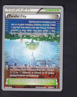Parallel City 145/162 Uncommon BREAKthrough Pokemon World Championship 2016 NM - Image 1