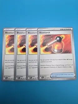 4x Blowtorch - 086/094 - ME02: Phantasmal Flames Pokemon Playset x4 - Image 1