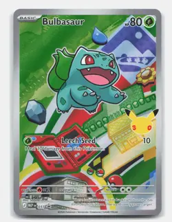 Bulbasaur 037 Holo Promo ME: Mega Evolution Promo Pokemon Near Mint - Image 1