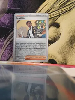 Salvatore 160/162 Uncommon Temporal Forces Pokemon Reverse Holo Near Mint - Image 1