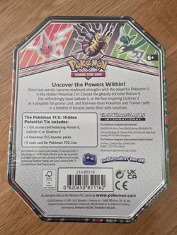 Pokemon TCG Gallade V Hidden Potential Tin New Sealed Lost Origin Fusion Strike - Image 3