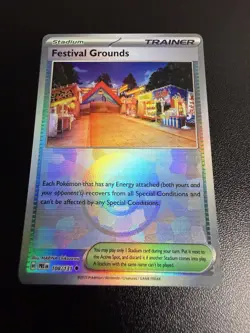 Pokemon Festival Grounds Poke Ball Reverse 108/131 PRE Prismatic Evolutions NM - Image 2