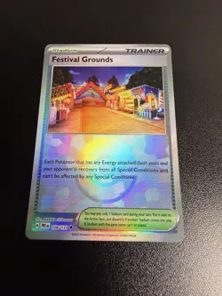 Pokemon Festival Grounds Poke Ball Reverse 108/131 PRE Prismatic Evolutions NM - Image 3